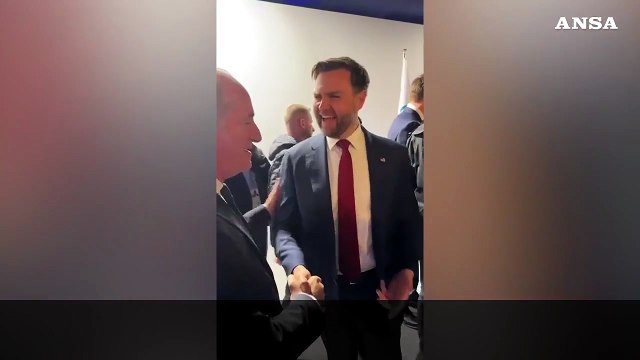 Zaia incontra JD Vance a Milano, il vicepresidente Usa: Questo ragazzo e' forte