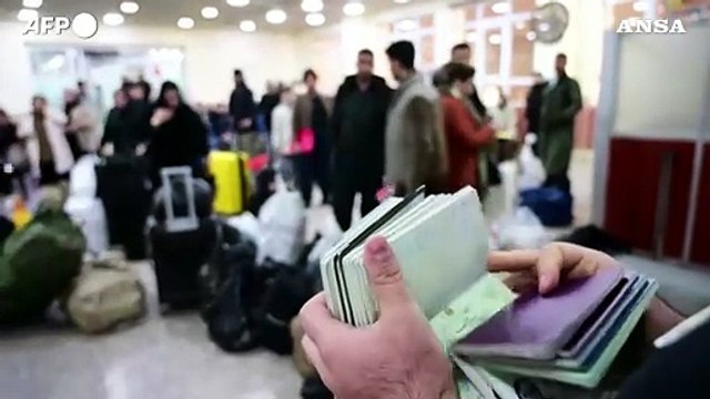 Gli iraniani fuggono in Iraq per la paura di guerra e repressione