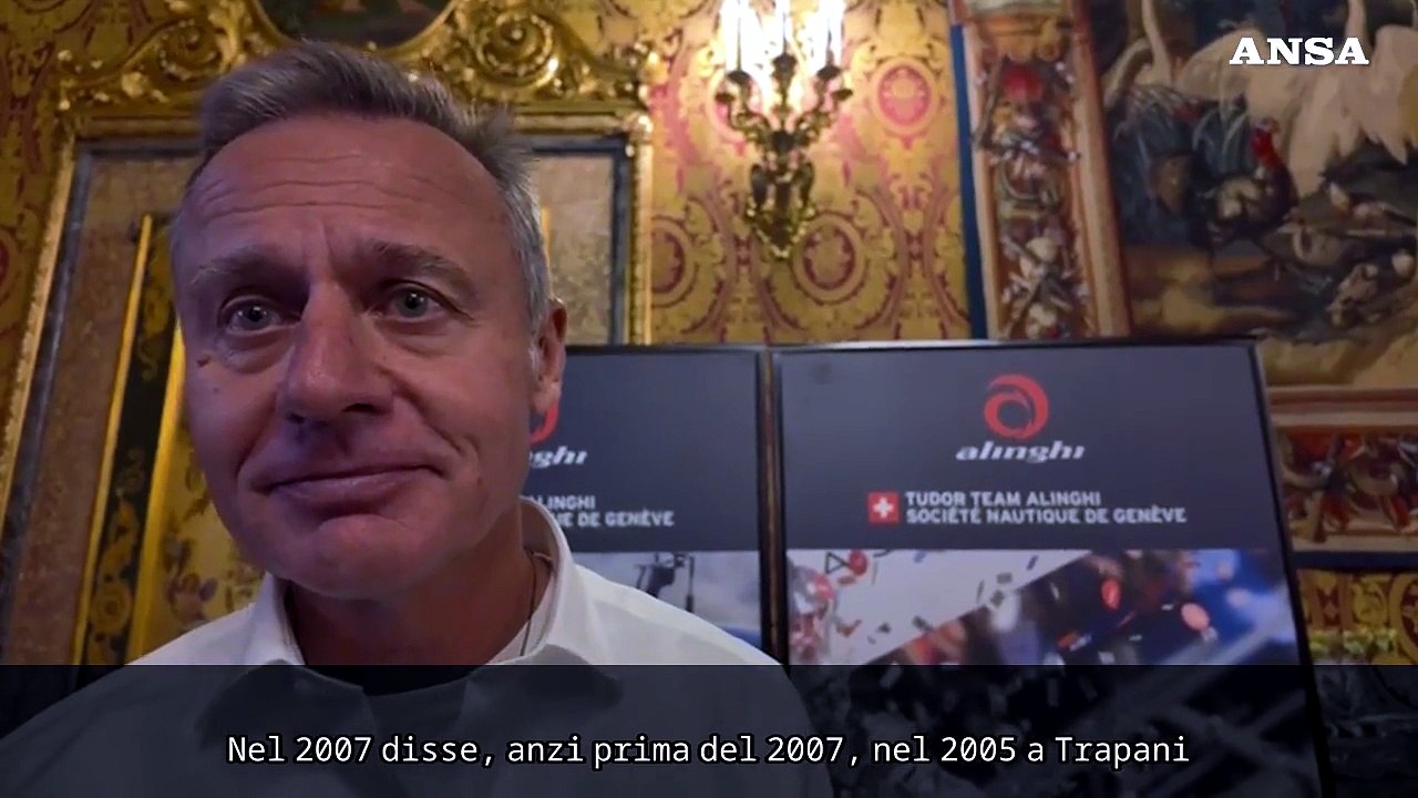 Bertarelli: "Voglio rivincere la coppa. La vela meglio del calcio"