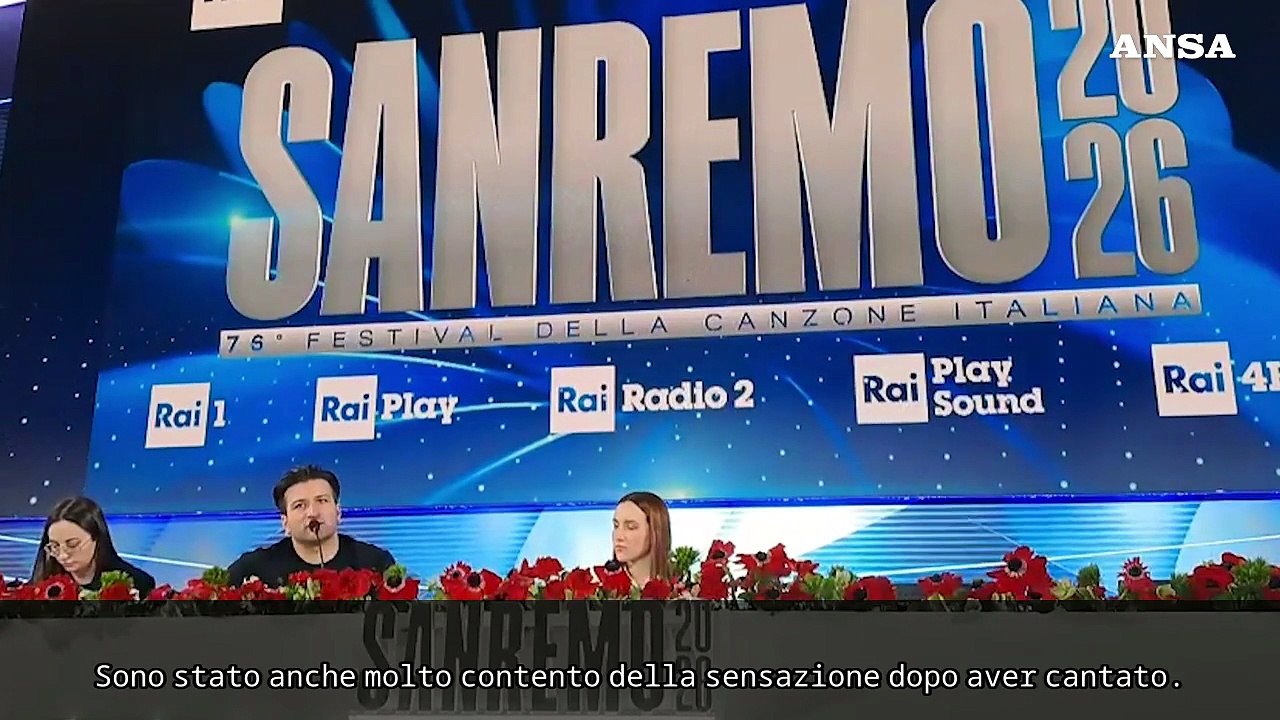 Eddie Brock: "Felice di quello che ho fatto sul palco di Sanremo"