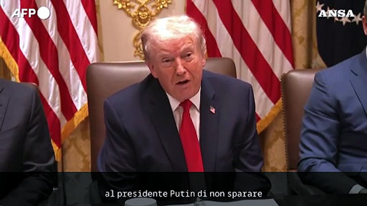Trump: "Putin ha accettato di non attaccare per una settimana"