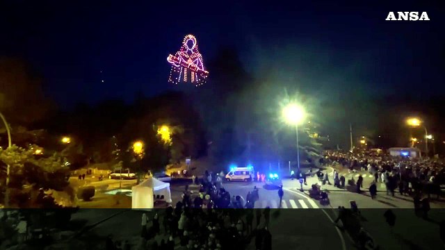 L'Aquila Capitale della cultura 2026, inaugurazione con show di droni