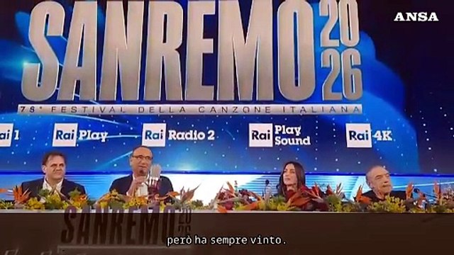 Sanremo, Conti sugli ascolti: Non mi preoccupano i punti, mi preoccupa il prodotto