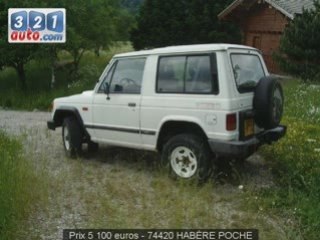 Occasion MITSUBISHI PAJERO HABÈRE POCHE