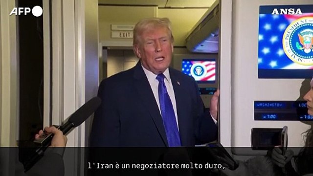 Trump duro con l'Iran: Se non fara' un accordo ci saranno conseguenze
