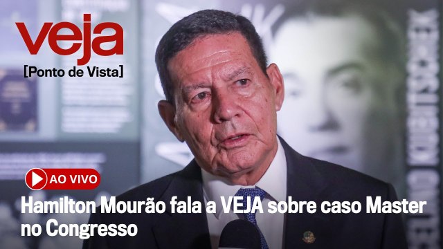 AO VIVO: Hamilton Mourão fala a VEJA sobre caso Master no Congresso | Ponto de Vista