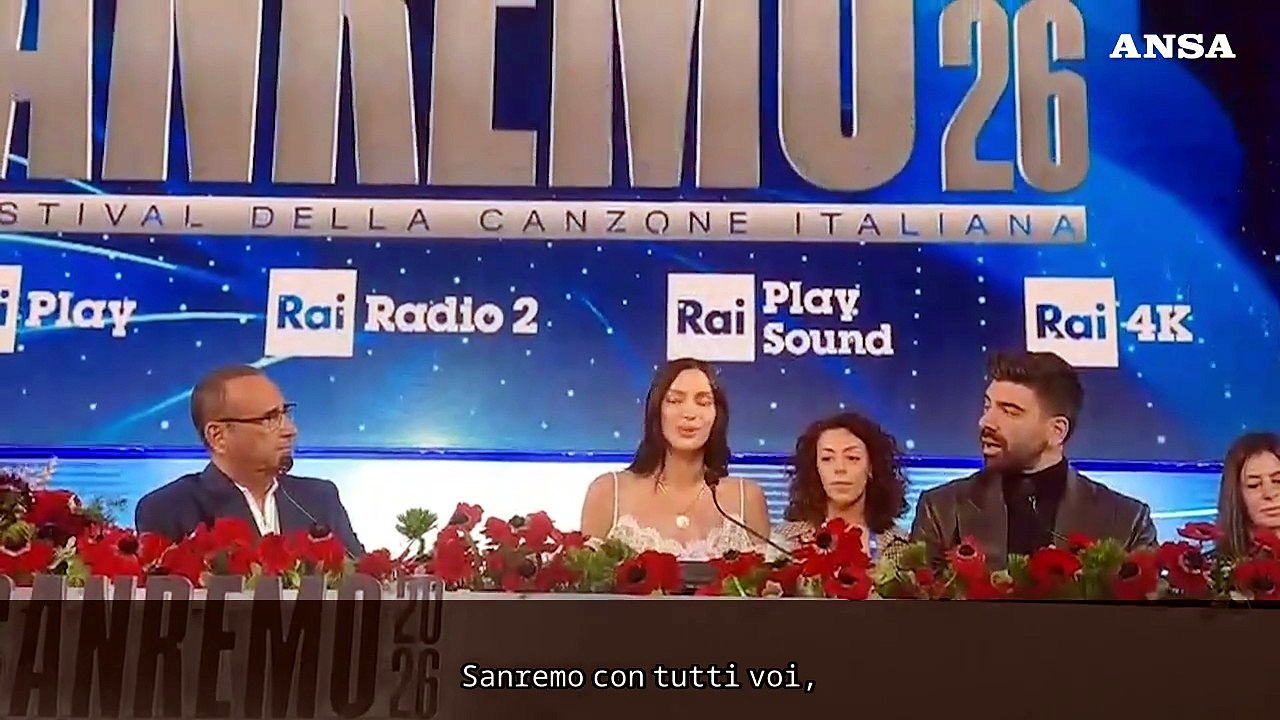 Irina Shayk: "Onorata di essere a Sanremo, il festival piu' longevo al mondo"