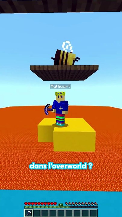 il est trop dur a deviner son mob aussi.. (non) 🤣🐝