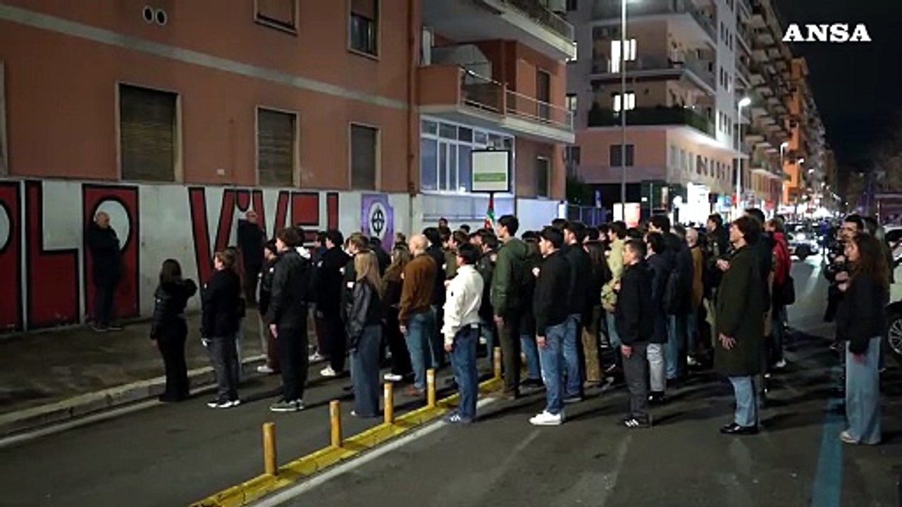 Roma, cerimonia per l'anniversario della morte di Paolo Di Nella