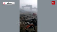 फरीदाबाद में क्रेन गिरने का वीडियो आया सामने, तेज आंधी के दौरान ज़मीन पर हुई धड़ाम, 3 की गई जान
