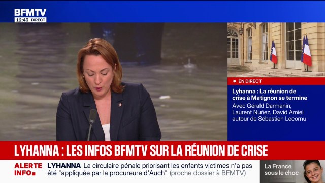 INFOS BFMTV - Disparition de Lyhanna: ce qui s'est dit lors de la réunion de crise à Matignon
