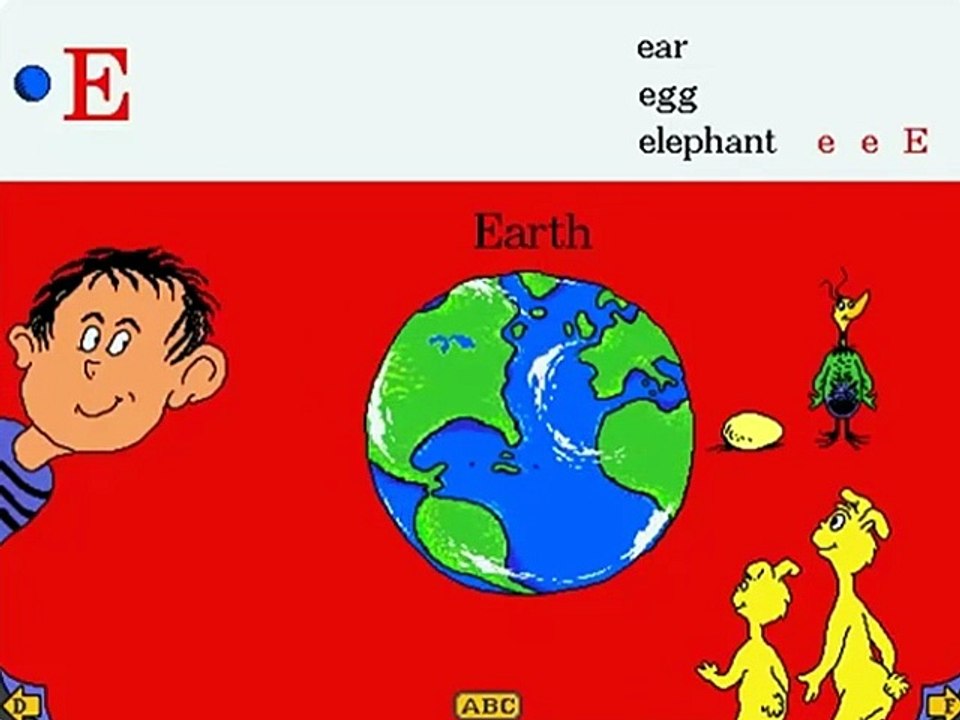 Dr. Seuss's ABC Living Books - Letter E