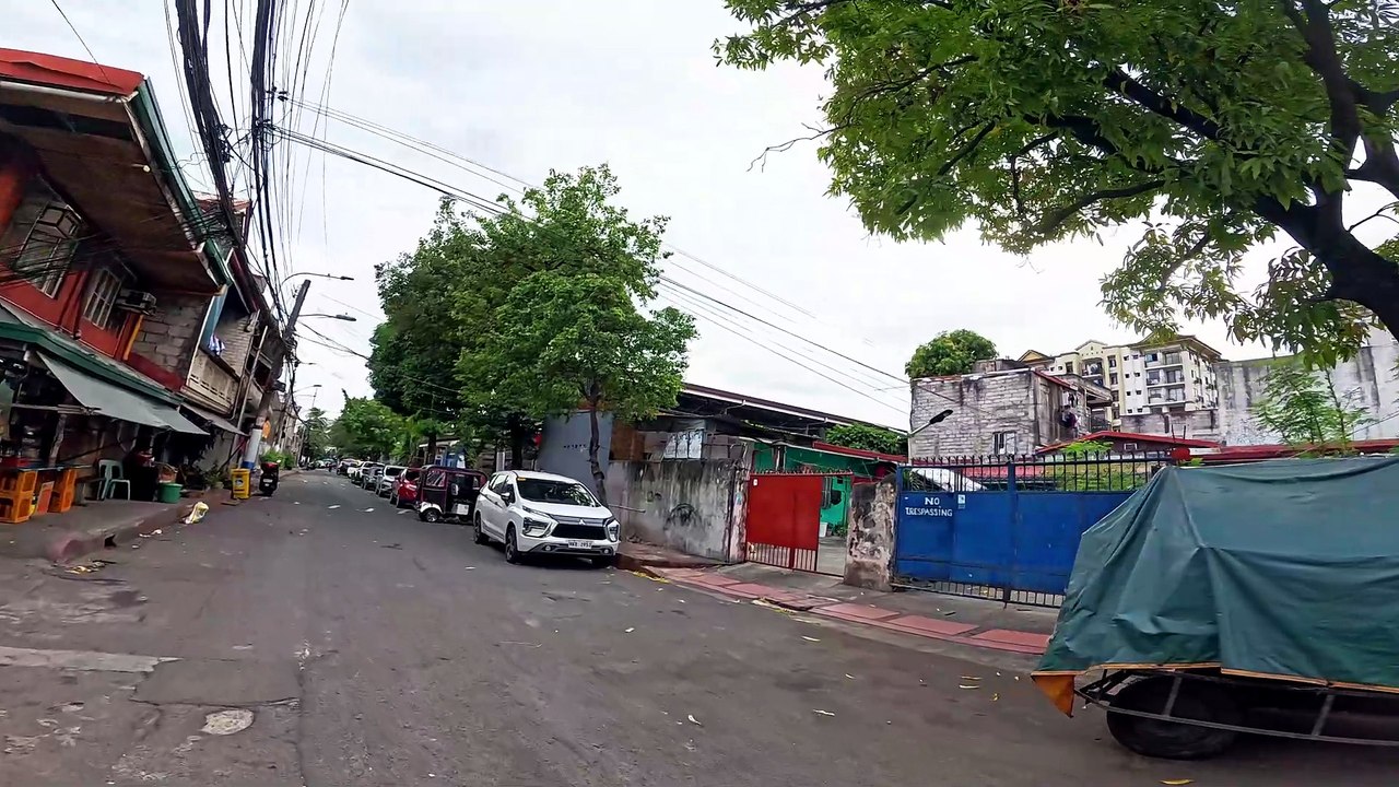 Peaceful Village on Kalupi Street in Pasig City in the Philippines