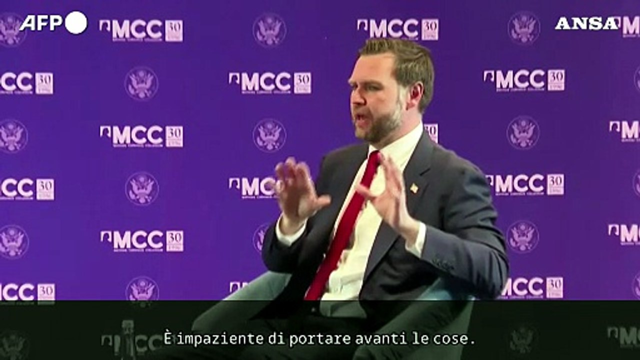 Vance: "Con l'Iran raggiunta una tregua fragile, ora negoziare in buona fede"