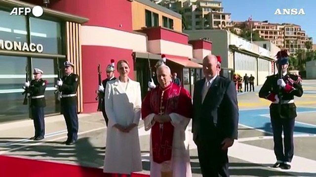 Iniziata la visita di papa Leone nel Principato di Monaco