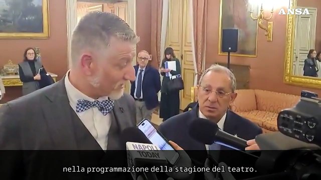 Napoli, Giuli: Il Mic acquisira' i locali del teatro Sannazaro