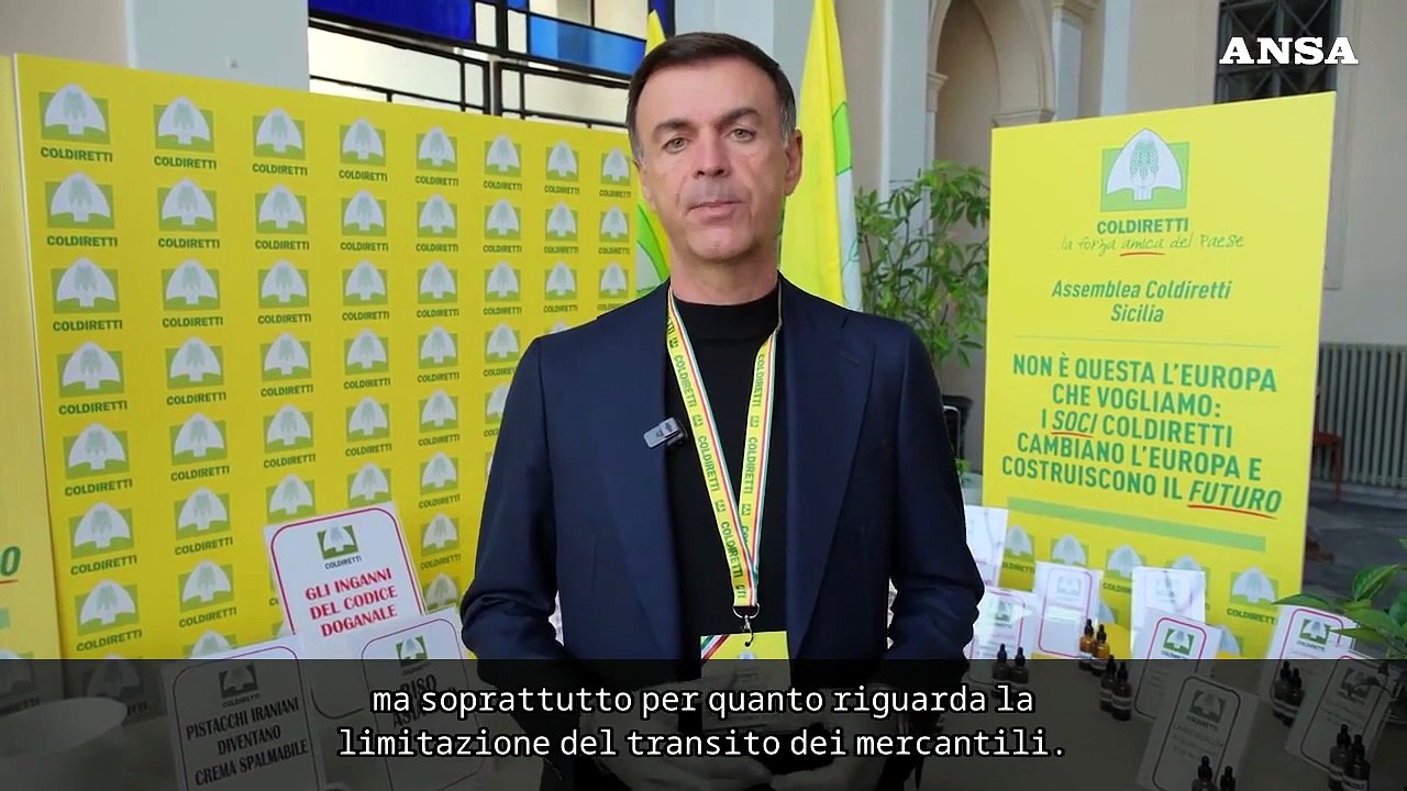 Prandini (Coldiretti): "Con la guerra due miliardi di export a rischio"