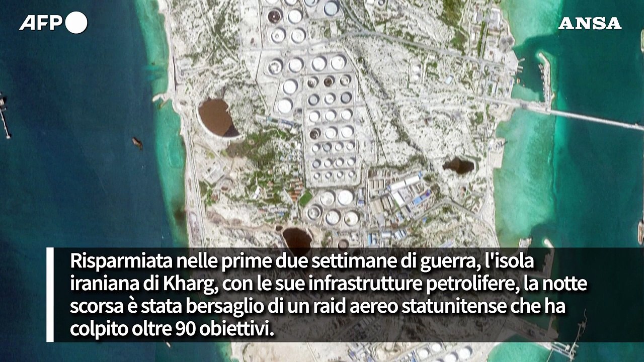 Kharg, l'isolotto nel Golfo Persico cruciale per il petrolio iraniano