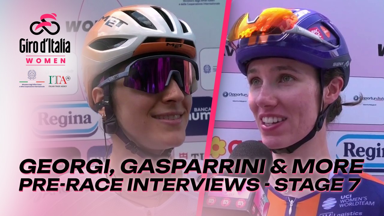 Pfeiffer Georgi: "This day was marked in my calendar" | Interview Giro d'Italia Women 2026