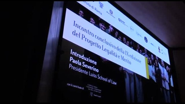 Legalità e merito , la Luiss premia i protagonisti della IX edizione