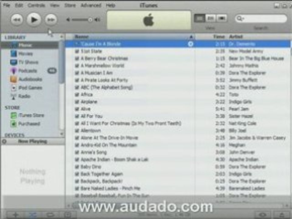 How to transfer audio book downloads to IPod