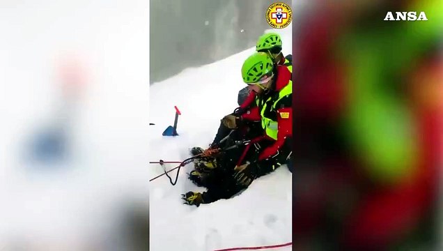 Valanga sul versante pescarese della Maiella, recuperati 4 scialpinisti