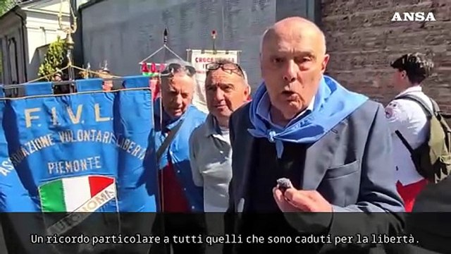 25 aprile, partigiano Anacar: I giovani si prendono cura di queste manifestazioni