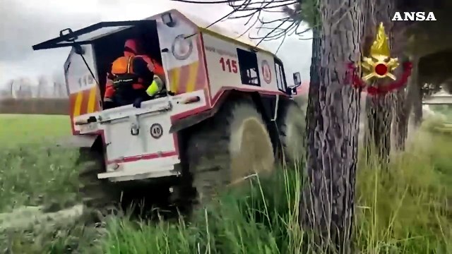 Maltempo in Molise, continuano le ricerche del disperso nel Trigno