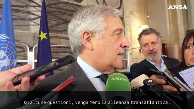 Tajani: Gli Stati Uniti sono un nostro alleato fondamentale