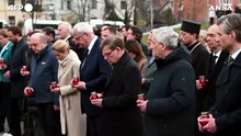 Kallas e ministri degli Esteri Ue a Bucha, l'omaggio per l'anniversario del massacro