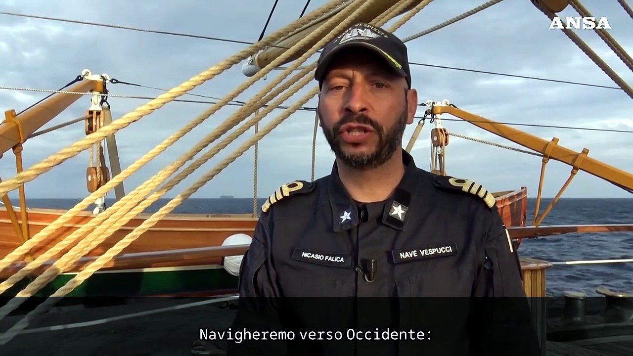 "Il Vespucci e' pronto ad attraversare nuovamente l'Atlantico"