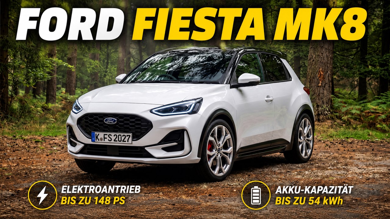 Ford Fiesta MK8 als E-Auto? Das ist aktuell bekannt