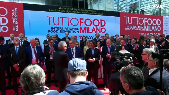Inaugurata la fiera TuttoFood, l'Italia fra tradizione e innovazione