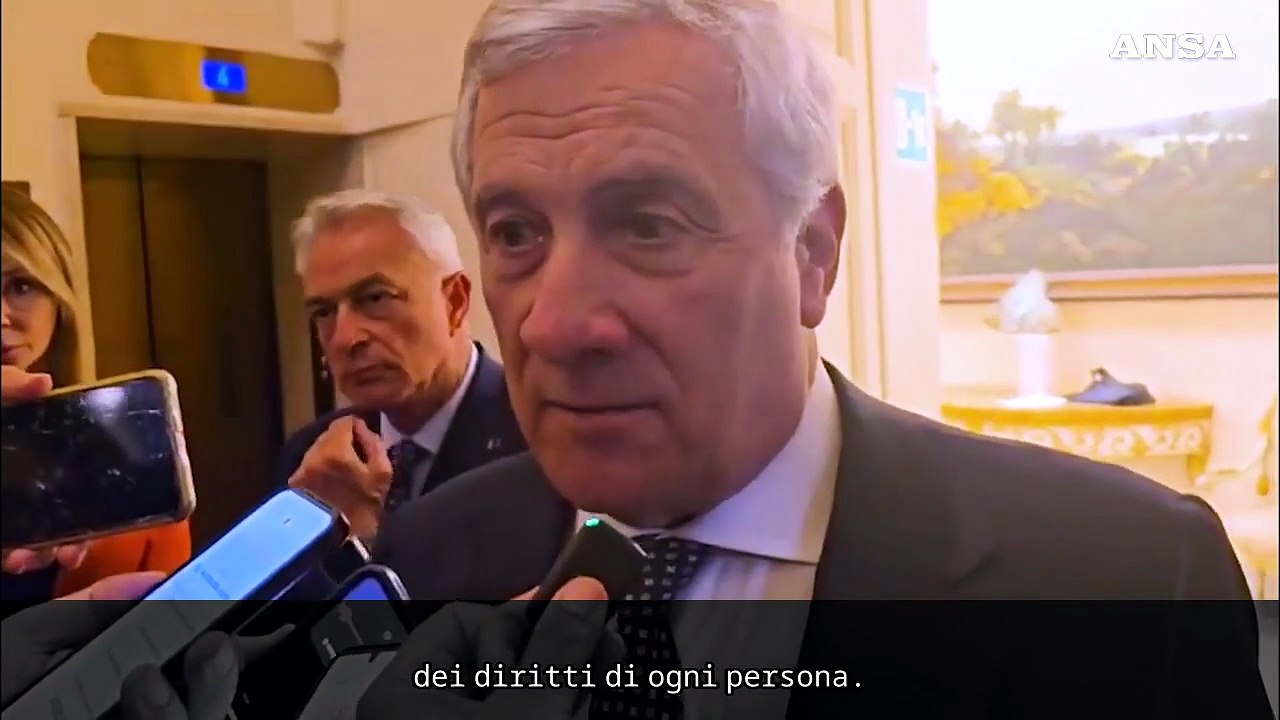 Flotilla, Tajani: "Superata la linea rossa, studieremo le opzioni da adottare"