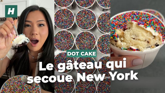 Le dot cake, dessert new-yorkais viral sur TikTok, est aussi beau que simple à cuisiner