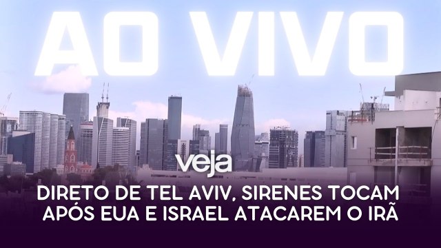 AO VIVO de Tel Aviv: Sirenes tocam após Irã responder com mísseis aos ataques dos EUA e Israel
