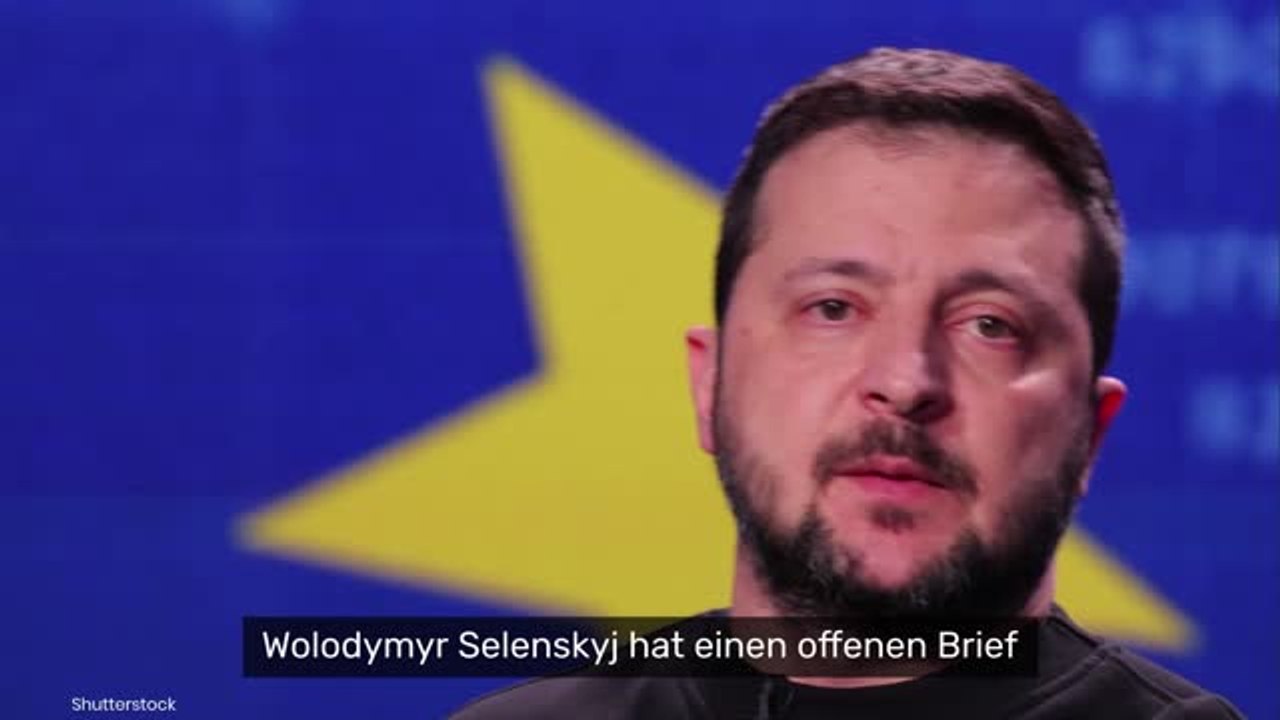 Wolodymyr Selenskyj: Offener Brief veröffentlicht – Ukraine-Präsident macht Putin neues Angebot