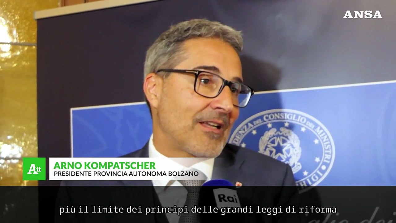 Riforma dello Statuto, Kompatscher: "Ora al lavoro per interpretare al meglio le modifiche"