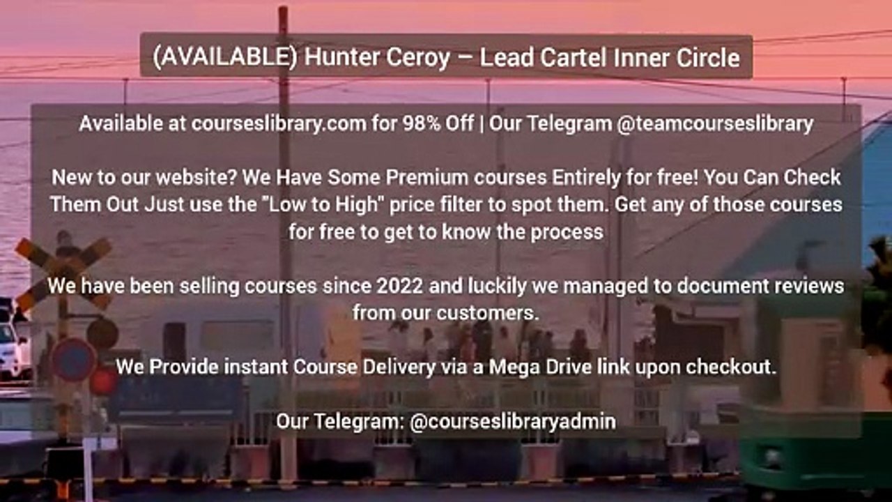 (AVAILABLE) Hunter Ceroy – Lead Cartel Inner Circle