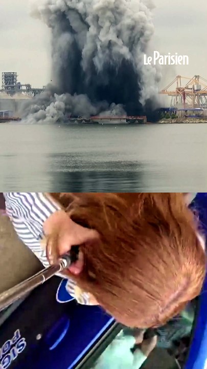 Roumanie : une journaliste surprise en direct par l'explosion d'un drone