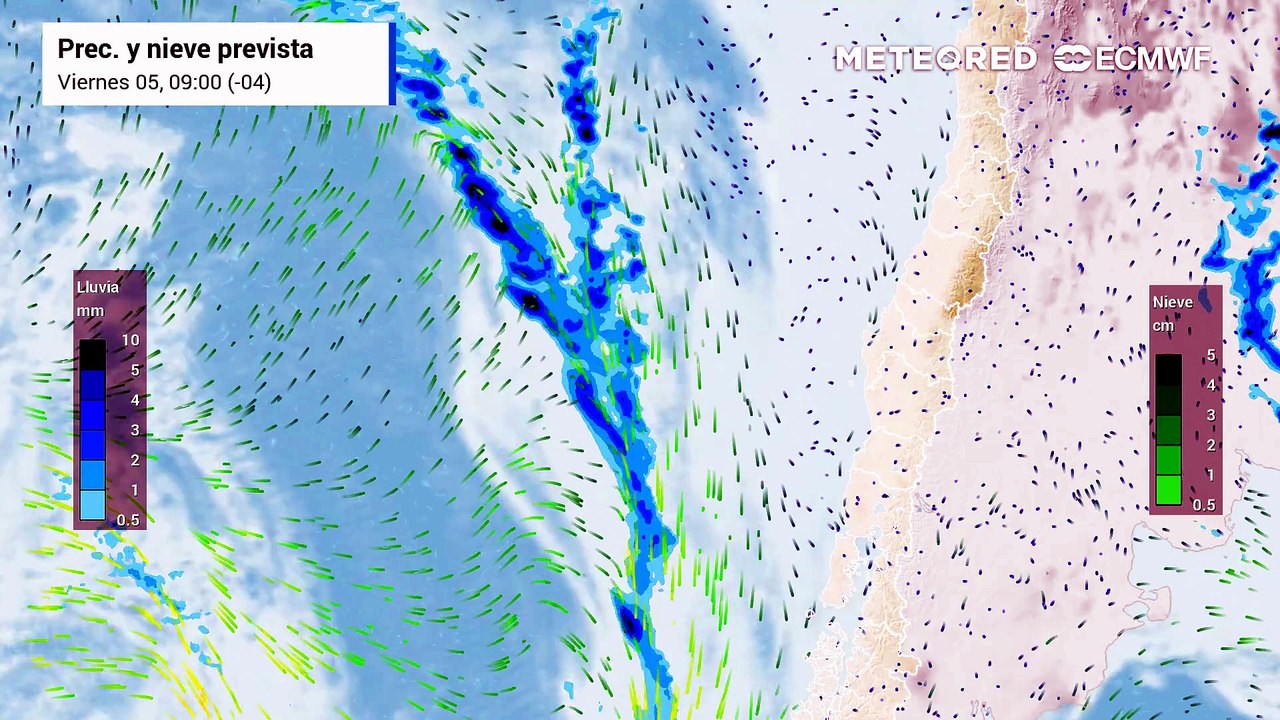 Precipitaciones amenazan la cordillera de la RM