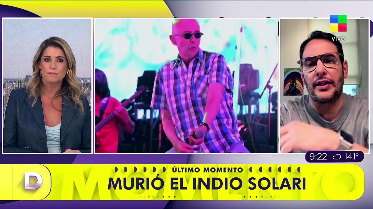 Murio el Indio Solari ok