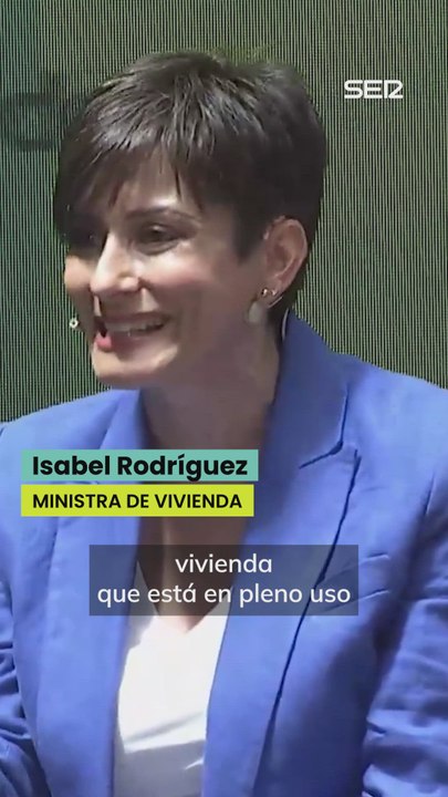 Isabel Rodríguez propone recuperar 110.000 pisos turísticos declarados ilegales