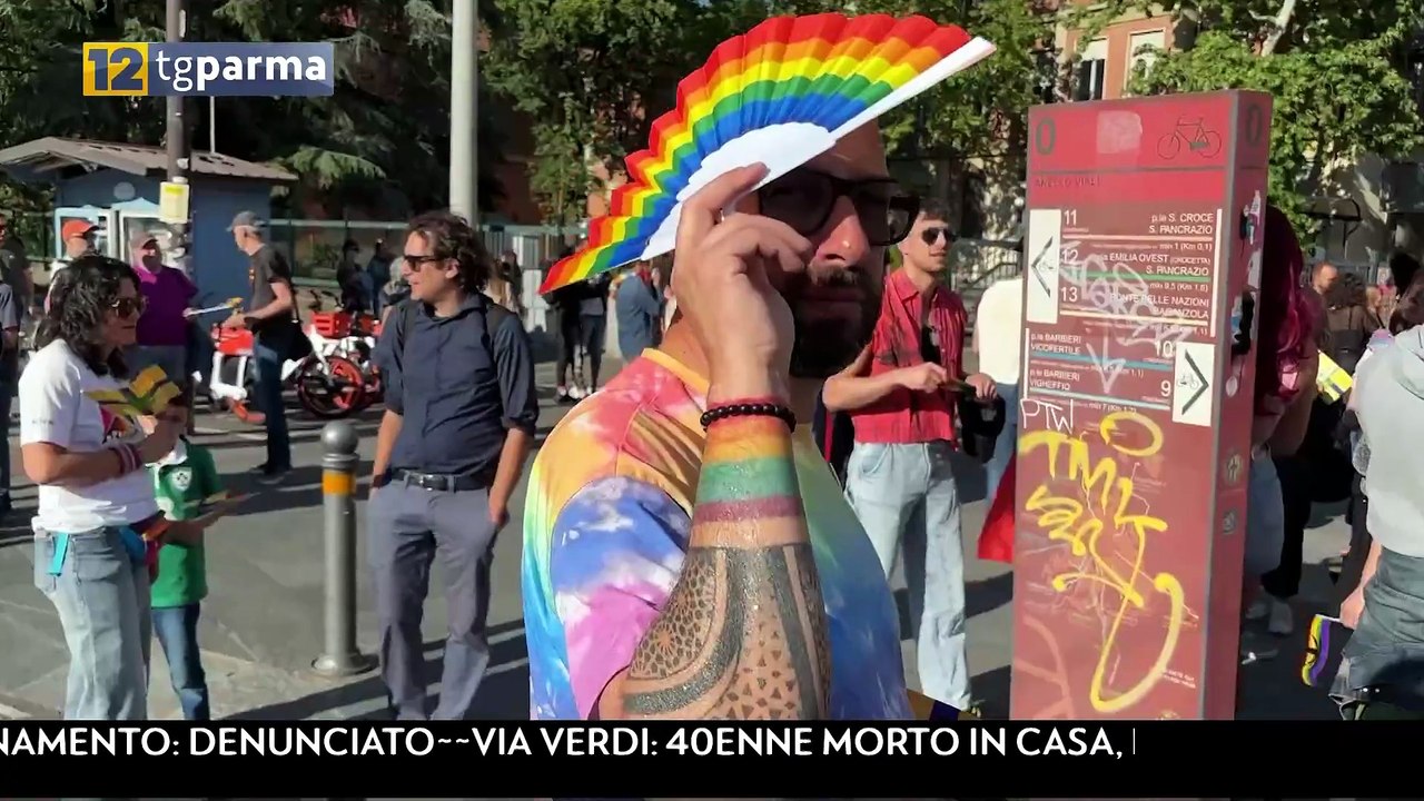 Corteo Parma Pride, In Migliaia Sfilano Per I Diritti