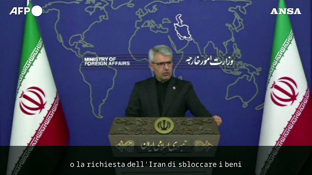 Iran: Abbiamo chiesto la fine della guerra e lo sblocco dei beni del nostro popolo