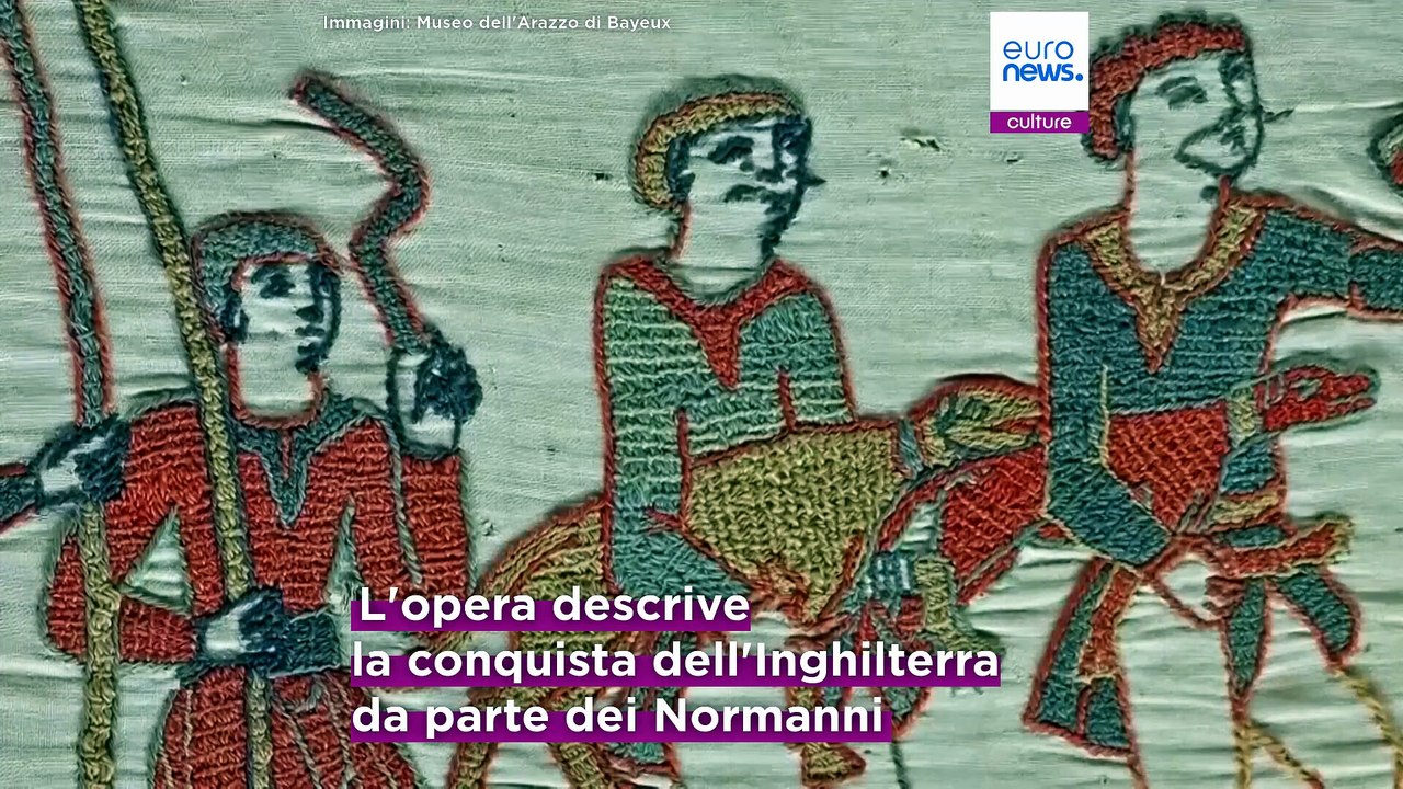 L’arazzo di Bayeux si prepara a raggiungere il British Museum
