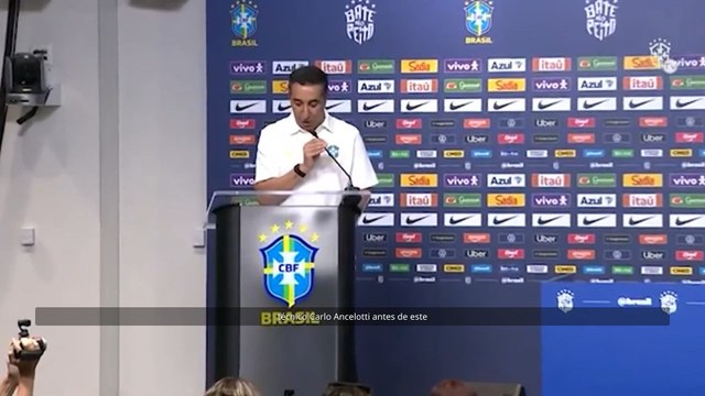 Anclotti, rueda de prensa completa previa al Brasil - Egipto | Amistoso Mundial 2026