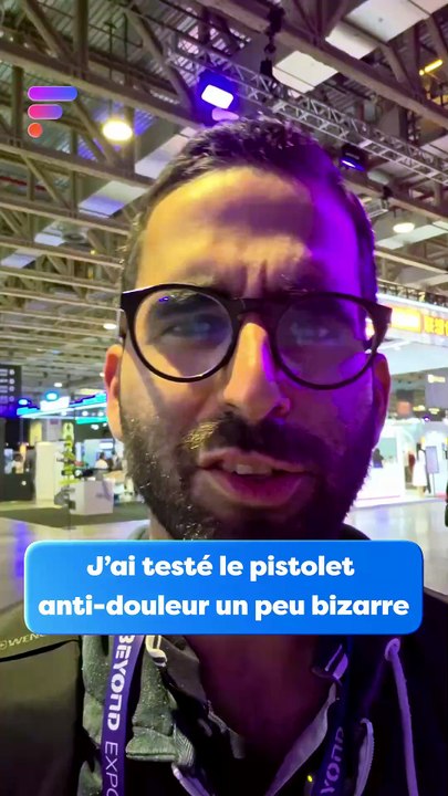 Un pistolet anti-douleur ! #douleur #technologie #shorts