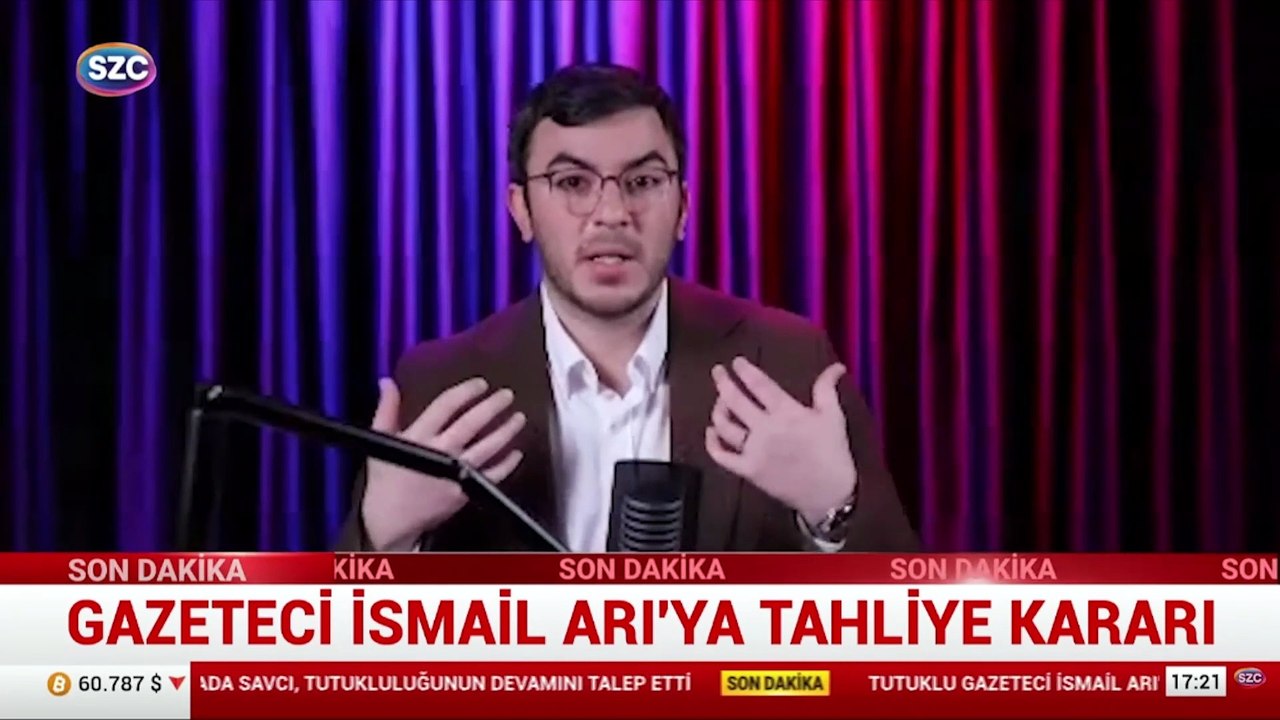 Gazeteci İsmail Arı'ya tahliye kararı