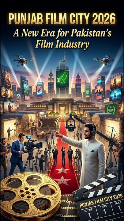 Punjab Film City Authority Act 2026 Enforced A New Era for Pakistan’s Film Industry!
